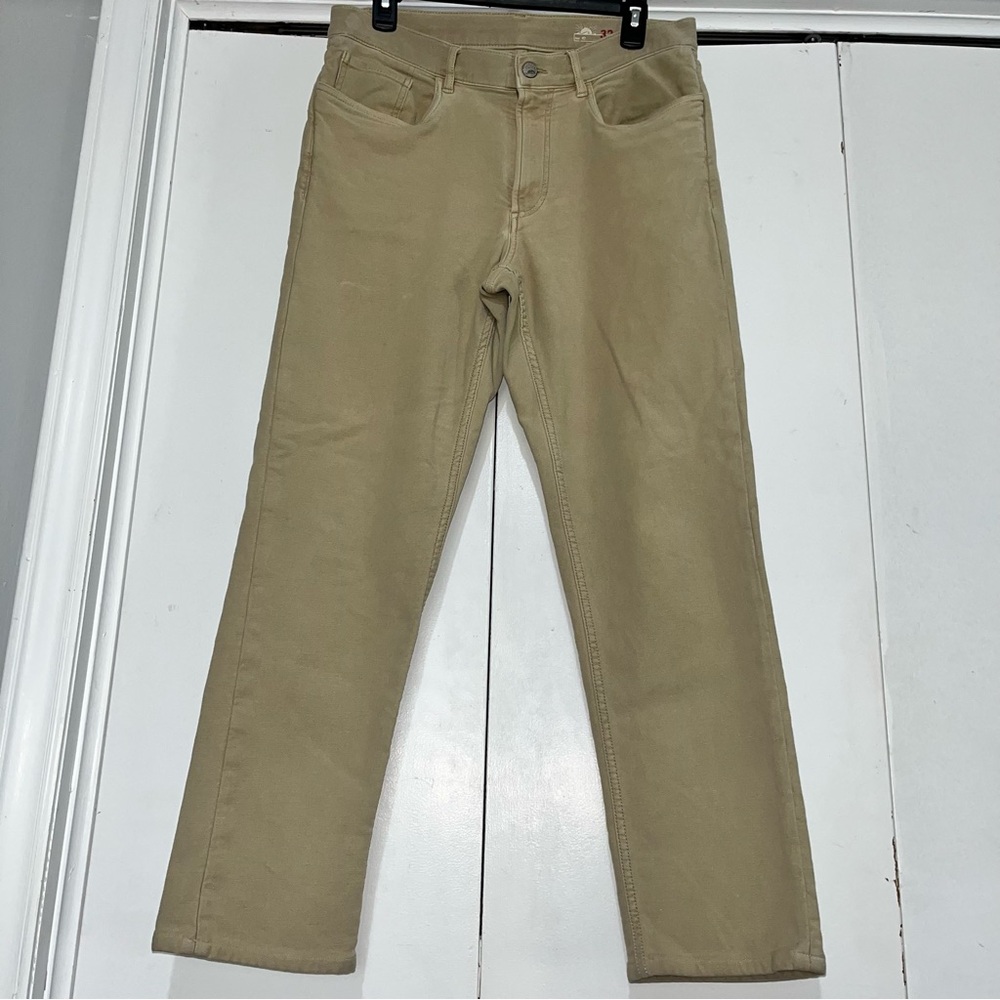 Faherty Straight Leg High Stretch Rise Jeans